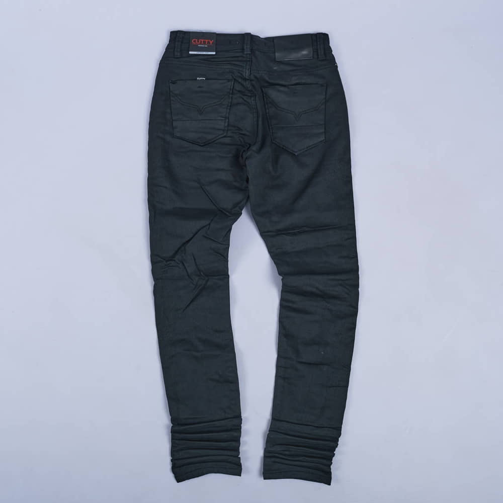 Root Skinny Wax Jeans (Black) TAPE Online