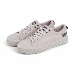 Ace City Shell Chukka Sneakers (Cream)