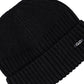 Micro Turn Up Beanie (Black)