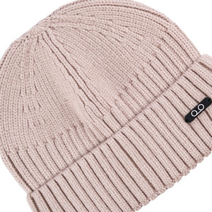 Micro Turnup Beanie (Ecru)