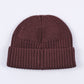 Micro Turn-Up Beanie (Brown)