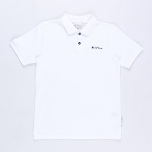 Kids Romford Polo Shirt (White)