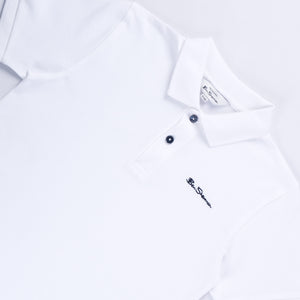 Kids Romford Polo Shirt (White)