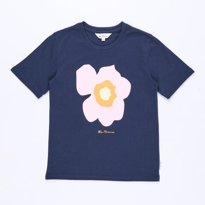 Kids Deconstructed Target T-Shirt (Navy)