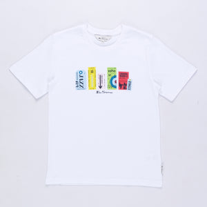 Kids Tour Tickets T-Shirt (White)