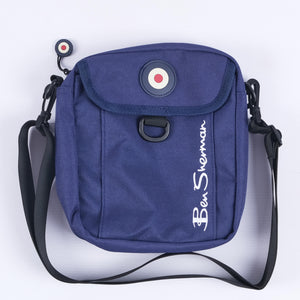 Cross Body Canvas Bag (Blue)