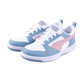 Rebound V6 Kids Sneakers (White/Pink/Blue)