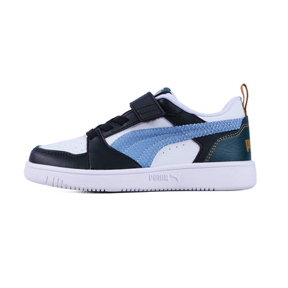 Rebound V6 Kids Sneakers (Black/Haute)