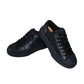 Vodan Low LEA Sneakers (Black)