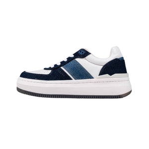 Eve DNM Sneakers (White Navy)