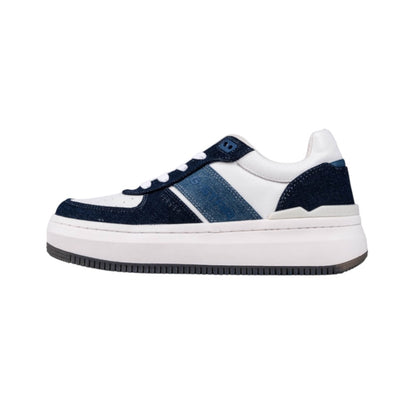 Eve DNM Sneakers (White Navy)