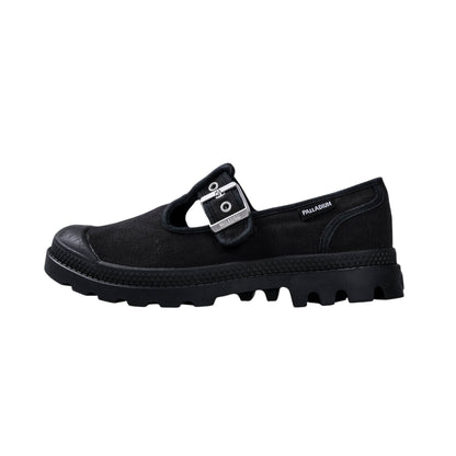 Pampa M-Jane Ladies Washed Slipons (Black)