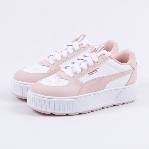 Karmen Rebelle Sneakers (White/Rose Quartz)