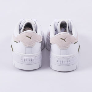 Mayze Crashed Sneakers (White/Green)