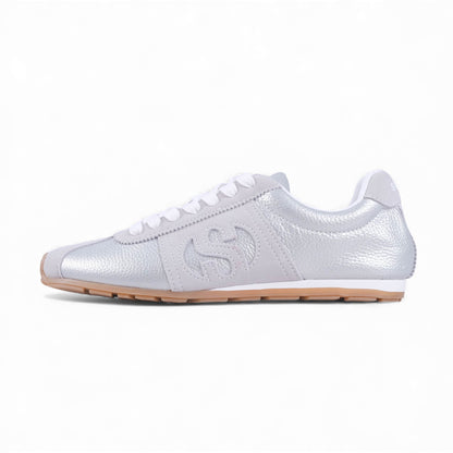 Vesta Ballerina Sneakers (Silver)