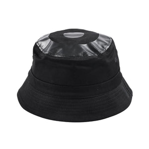 Plastisol Reversible Bucket Hat (Black)