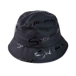 Plastisol Bucket Hat (Black)