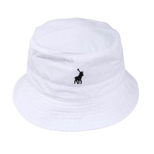 Classic Twill Bucket Hat (White)