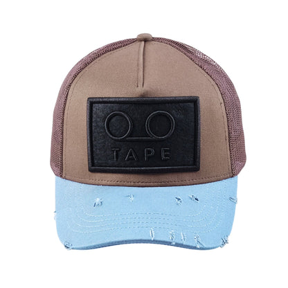 LF Trucker Hat (Brown/Blue)