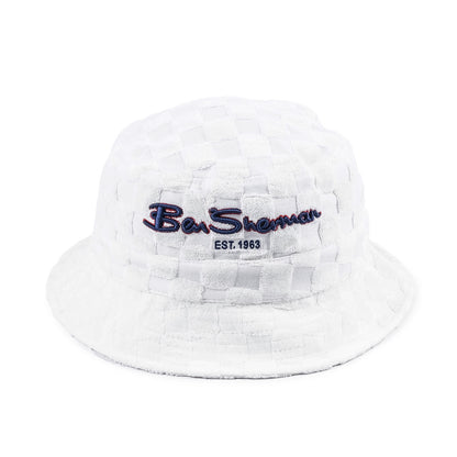 Towelling Bucket Hat (Off White)