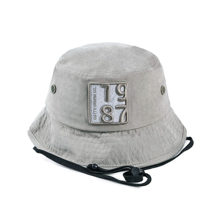 Laurel Bucket Hat (Cement)