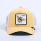 Queen Bee Trucker Hat (Yellow/White)