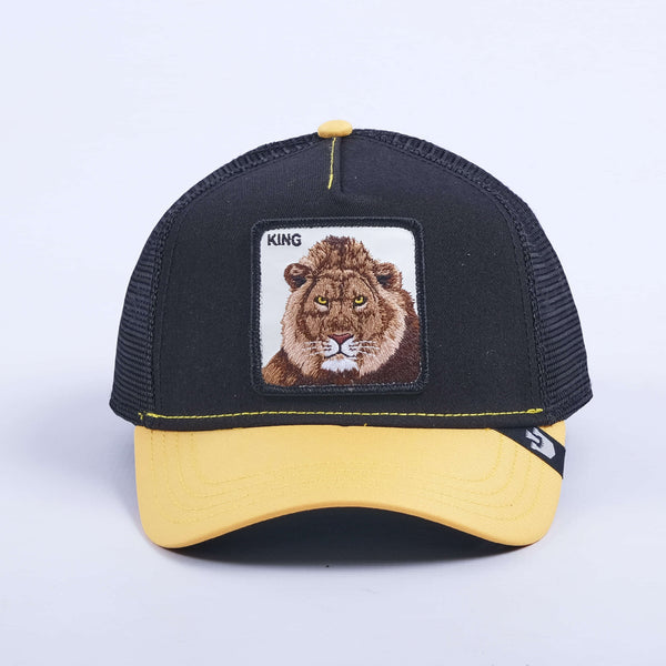 King Lion Trucker Hat (Gold)