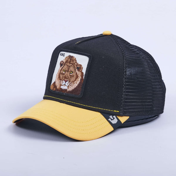 King Lion Trucker Hat (Gold)