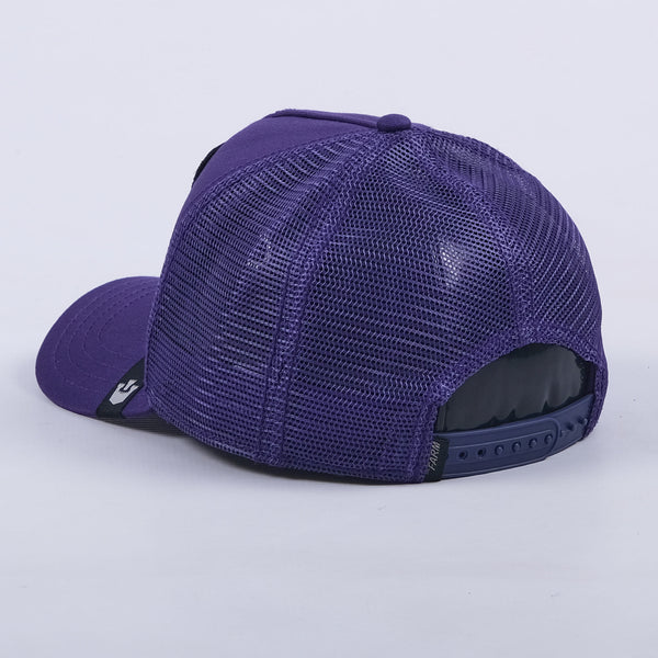 Lone Wolf Trucker Hat (Purple)