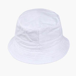 Classic Twill Bucket Hat (White)