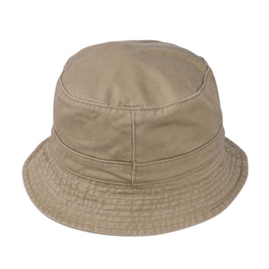 Classic Twill Bucket Hat (Khaki)