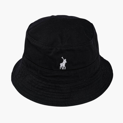 Classic Twill Bucket Hat (Black)