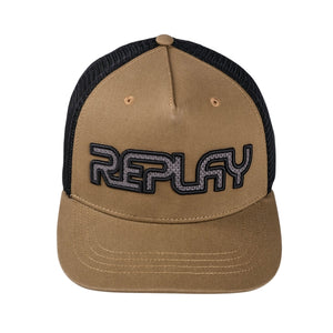 Fabio Trucker Hat (Olive/Black)