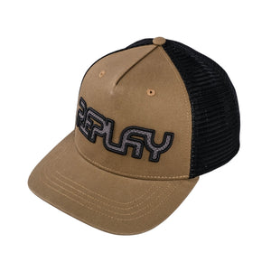 Fabio Trucker Hat (Olive/Black)