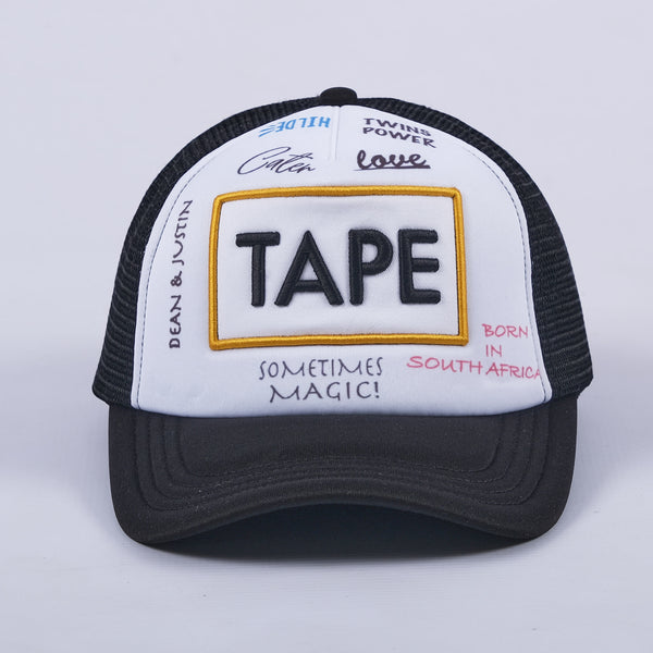 Magic Trucker Hat (Black/White)
