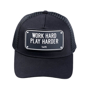 Hard Trucker Hat (Black)