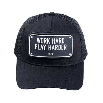 Hard Trucker Hat (Black)