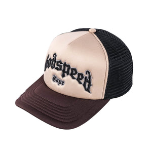Speed Trucker Hat (Stone/Choc/Black)