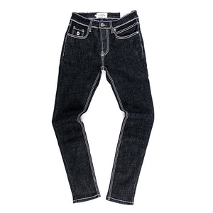 Saddle Slim Jeans (Black)