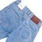 Saddle Slim Jeans (Blue)