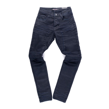 Riply Slim Fit Wax Jeans (Dark Ink)