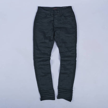 Root Wax Skinny Jeans (Black)