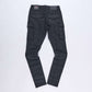Rocco Wax Coated Skinny Jean (Black)