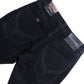 Riply Wax Coated Skinny Jeans (Black)