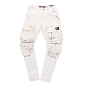Vin Cargo Skinny Pants (Natural)