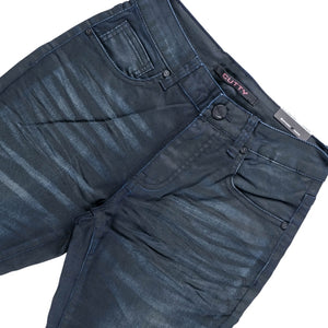 Runner Skinny Jeans (Blue Black)