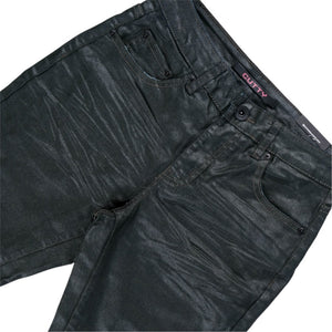 Thor Wax Slim Jeans (Black)
