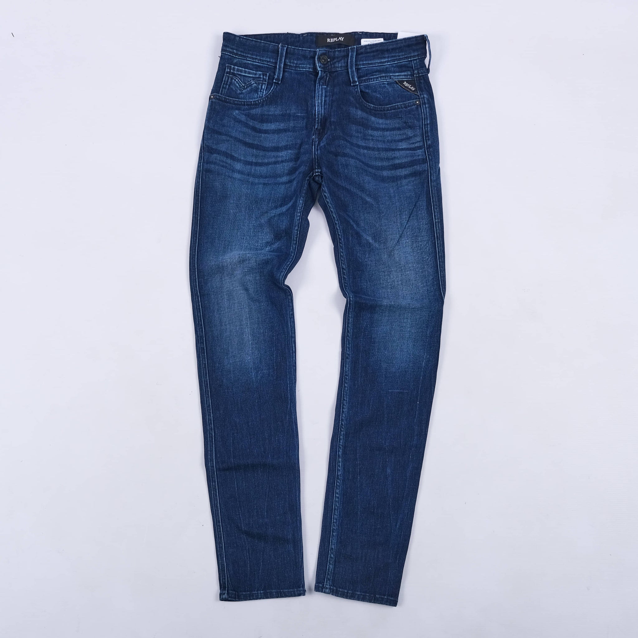 Anbass X-Lite Slim Fit Jeans (Dark Indigo) - TAPE Online