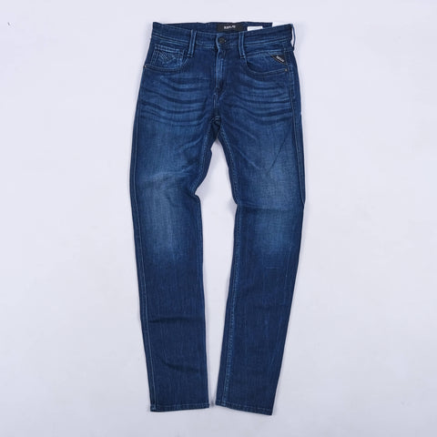 Anbass X-Lite Slim Fit Jeans (Dark Indigo)