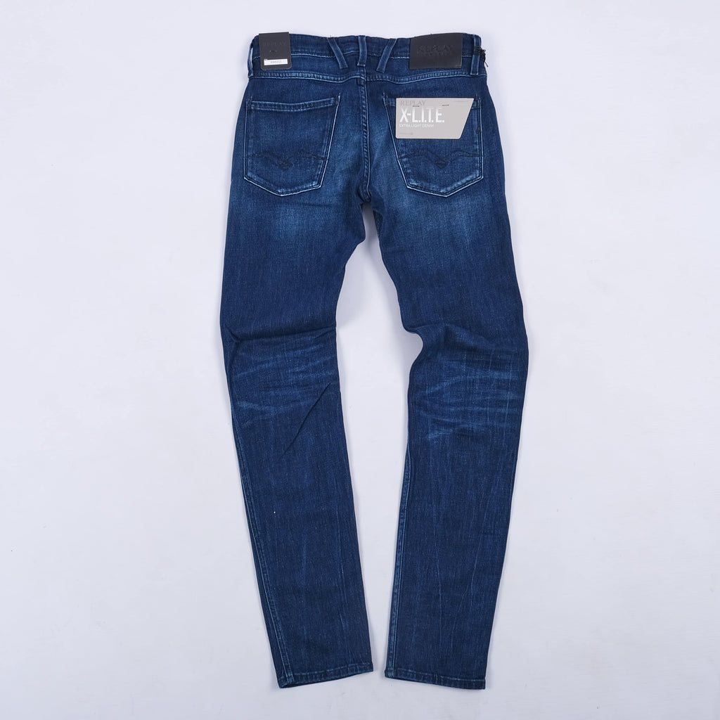 Anbass X-Lite Slim Fit Jeans (Dark Indigo) - TAPE Online